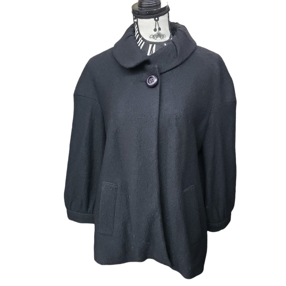 Focus 2000 Women's sz 12 Rayon/Wool Coat Jacket